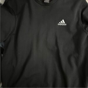 Adidas Black Sweatshirt and pants